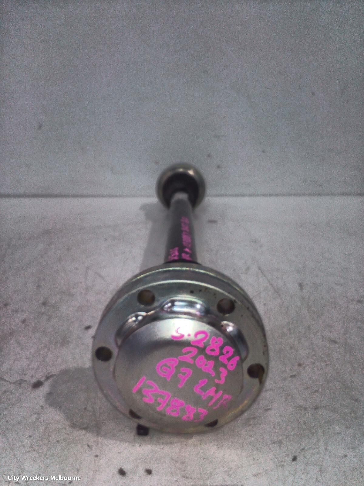 AUDI Q7 2023 Left Driveshaft