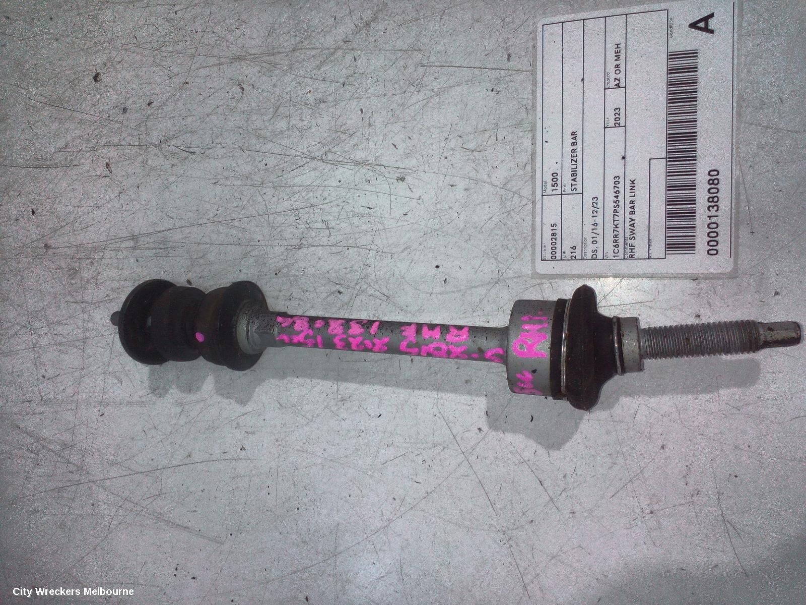 RAM 1500 2023 Stabiliser Bar