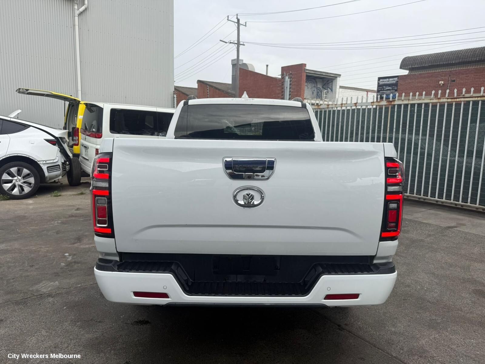 GREAT WALL CANNON UTE 2021 Left Rear Door Window