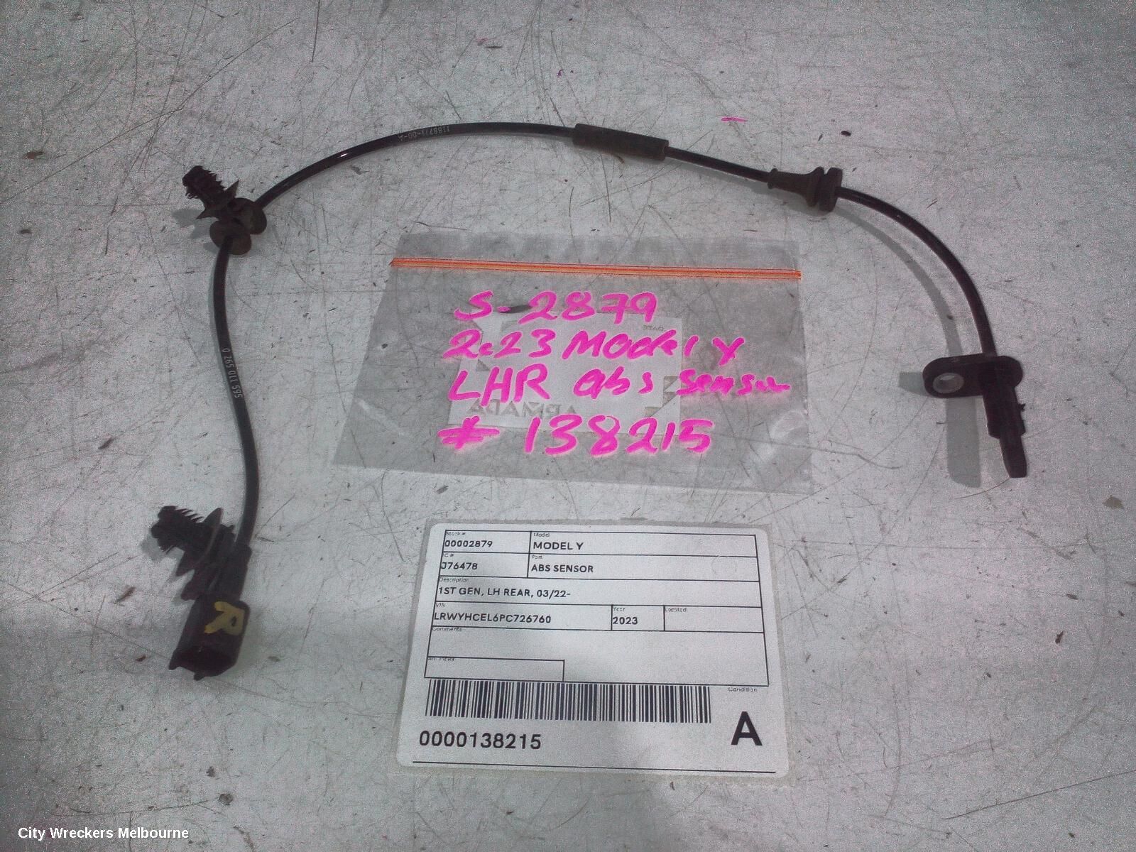 TESLA MODEL Y 2023 Abs Sensor