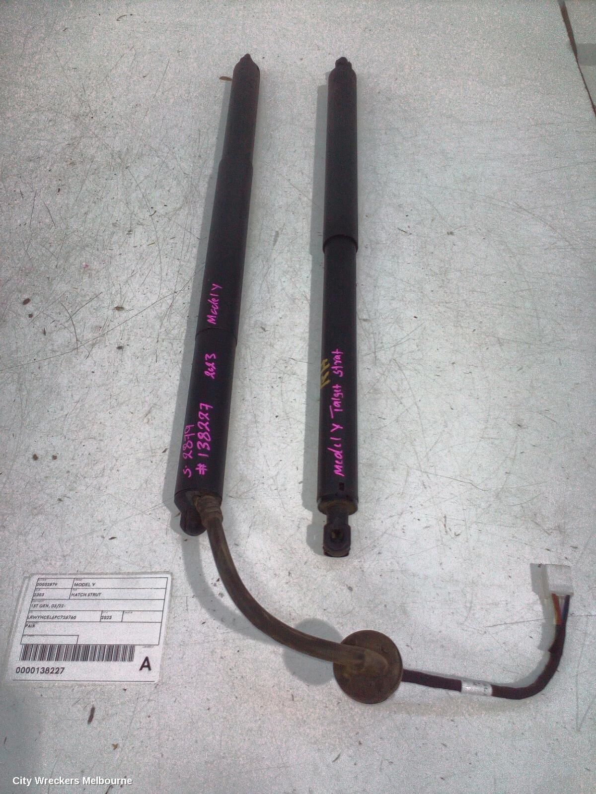 TESLA MODEL Y 2023 Hatch Strut