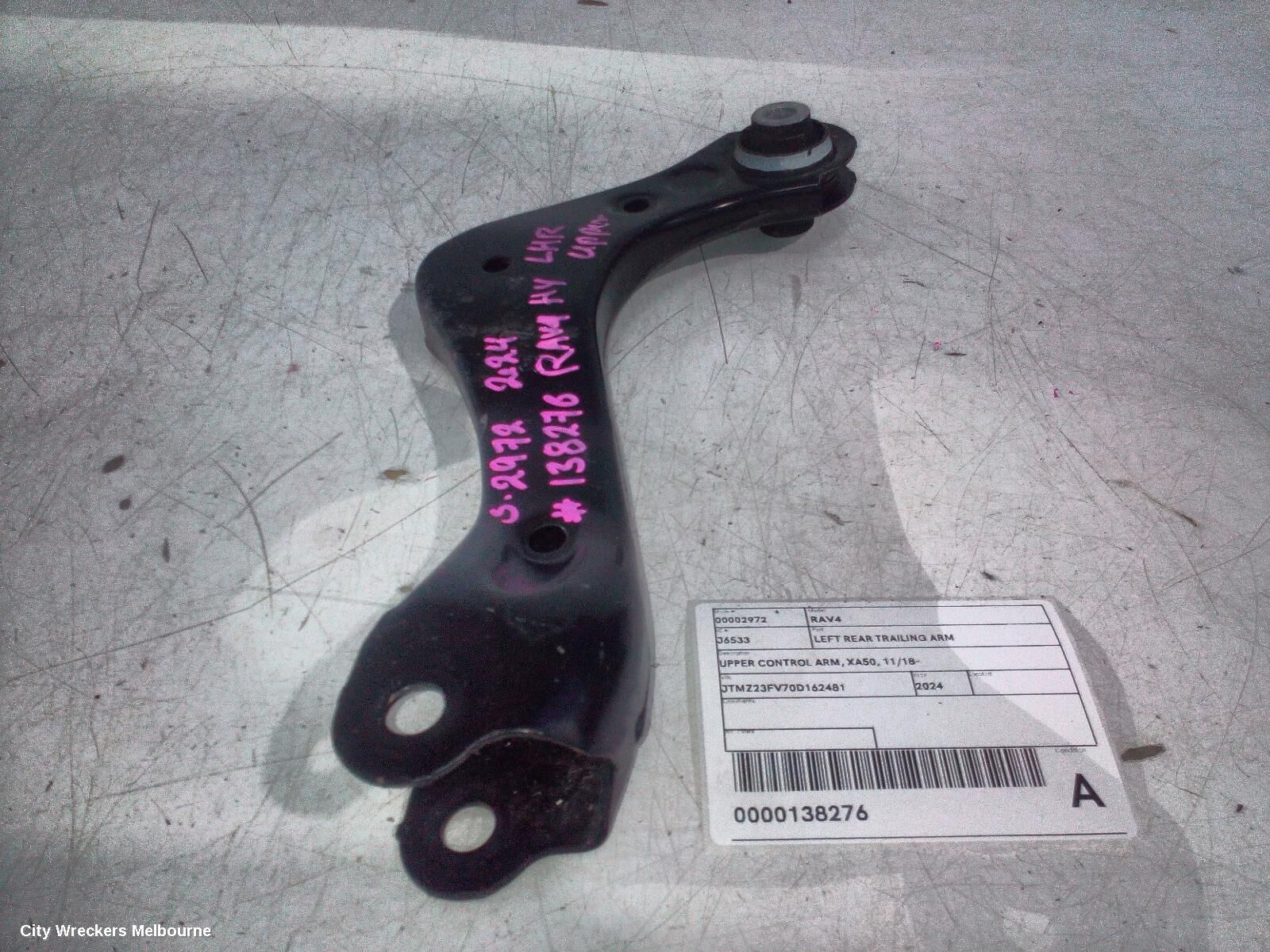 TOYOTA RAV4 2024 Left Rear Trailing Arm
