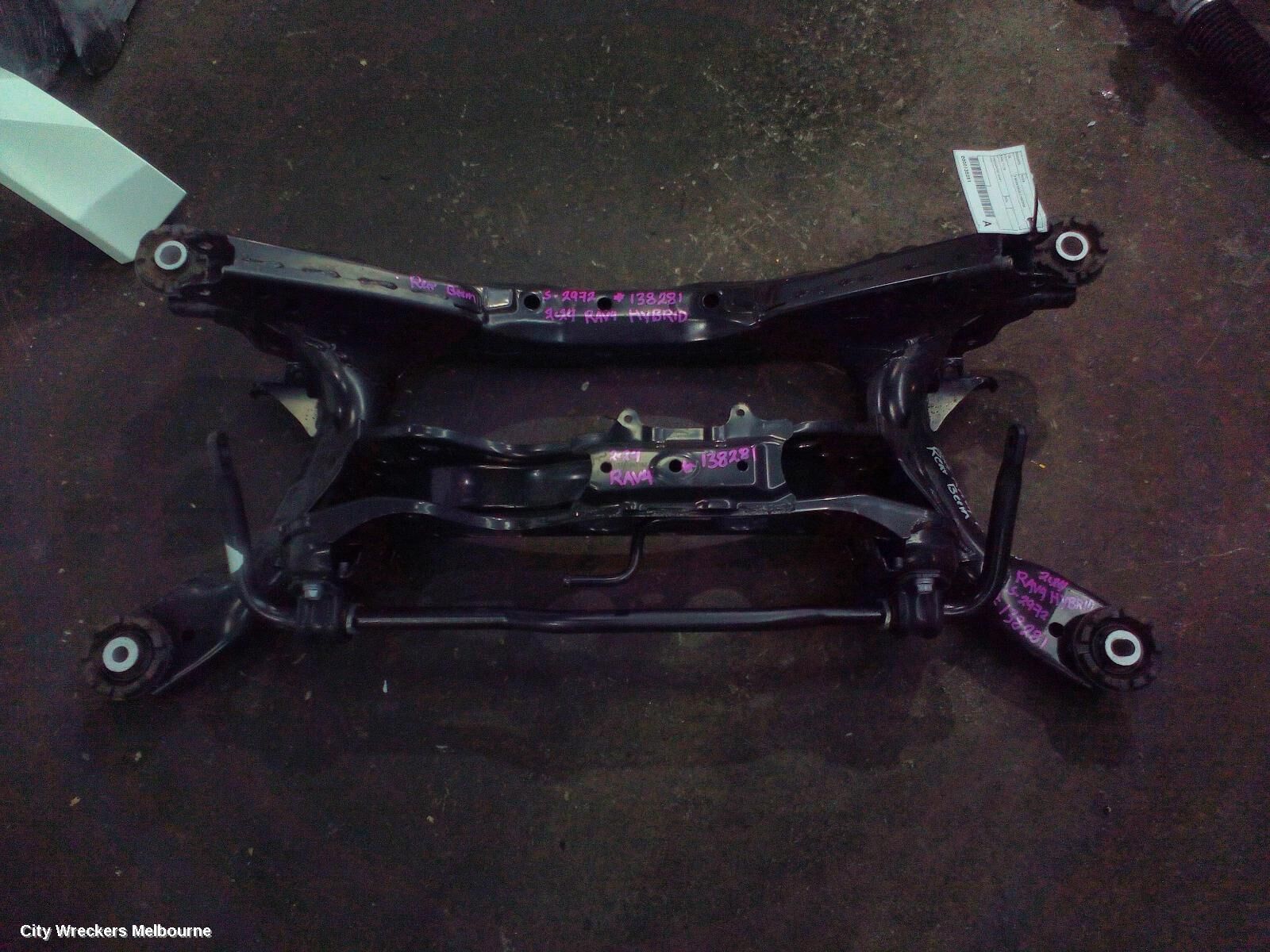 TOYOTA RAV4 2024 R Beam/Cradle/Xmembr