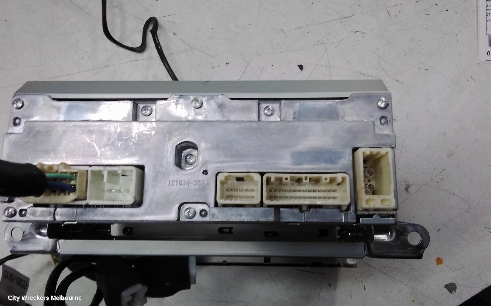 TOYOTA HIACE 2016 Radio/Cd/Dvd/Sat/Tv