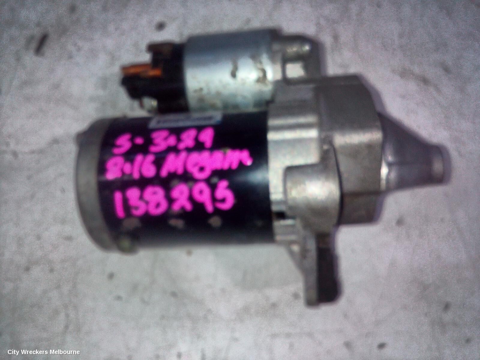 RENAULT MEGANE 2016 Starter