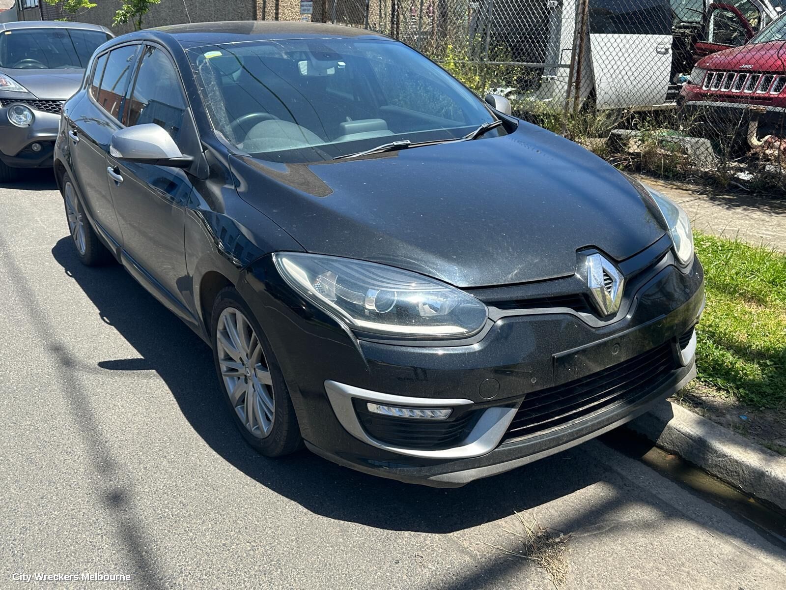 RENAULT MEGANE 2015 Left Rear Door Window