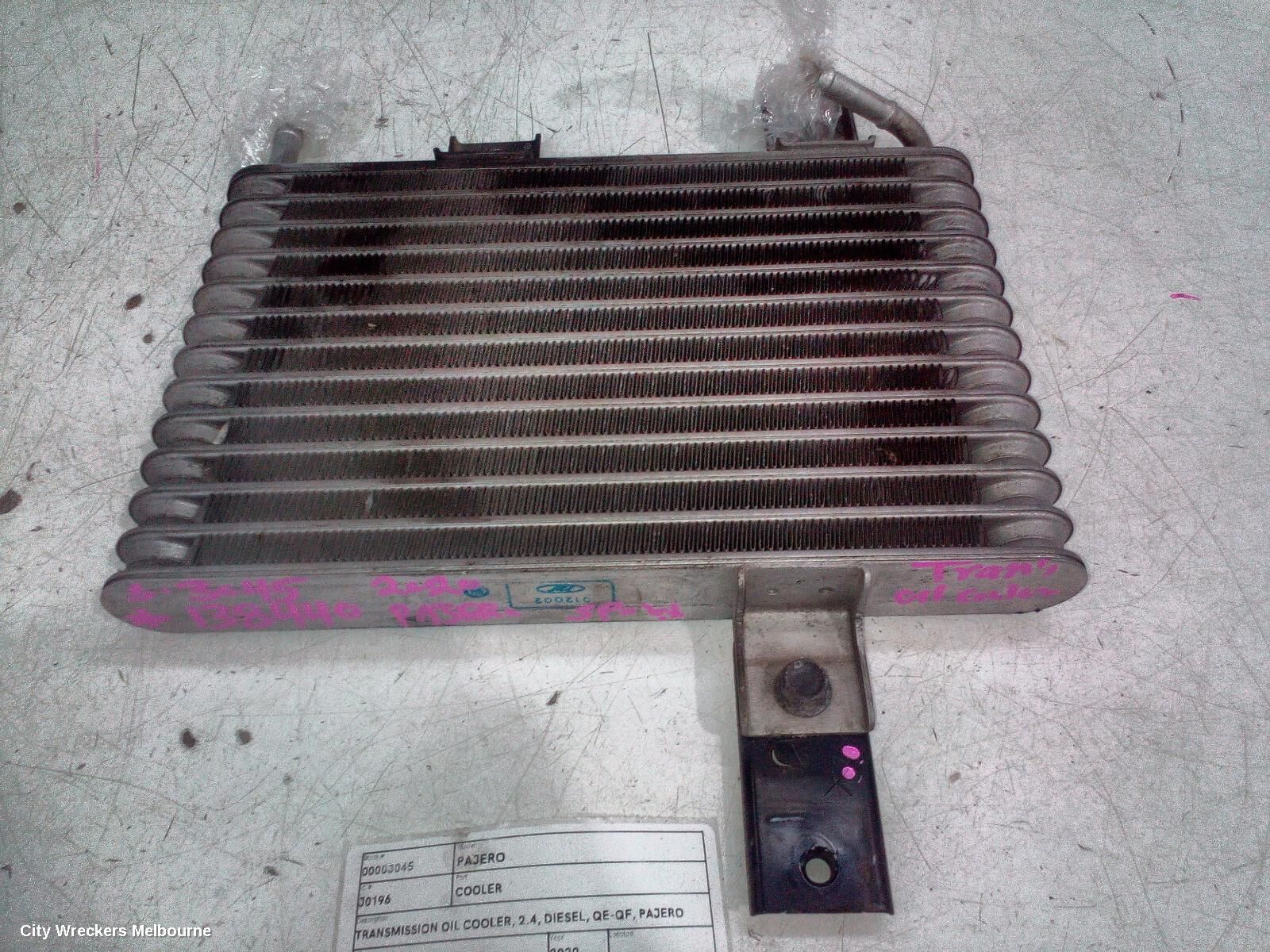 MITSUBISHI PAJERO 2020 Cooler