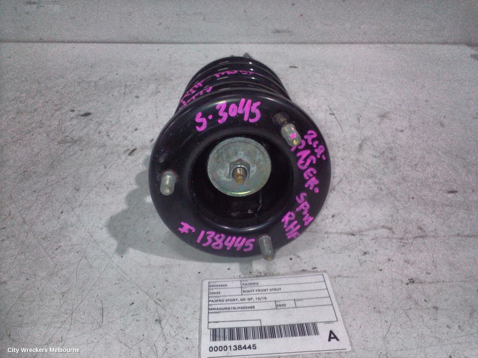 MITSUBISHI PAJERO 2020 Right Front Strut