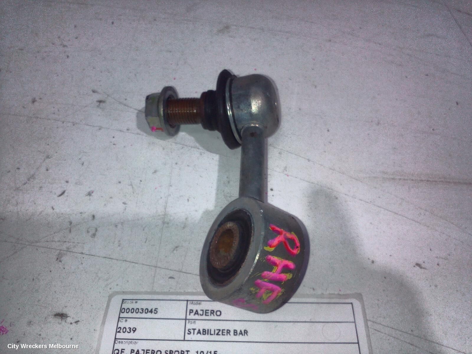 MITSUBISHI PAJERO 2020 Stabiliser Bar