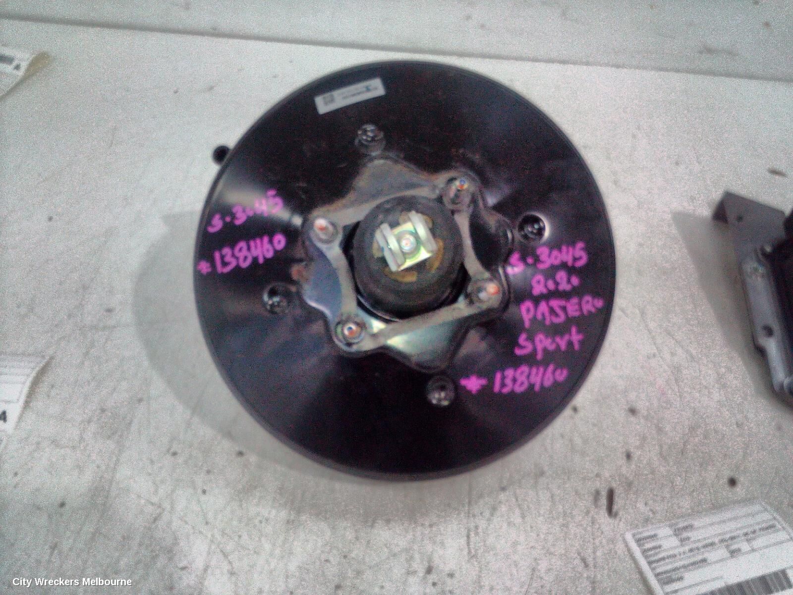 MITSUBISHI PAJERO 2020 Brake Booster
