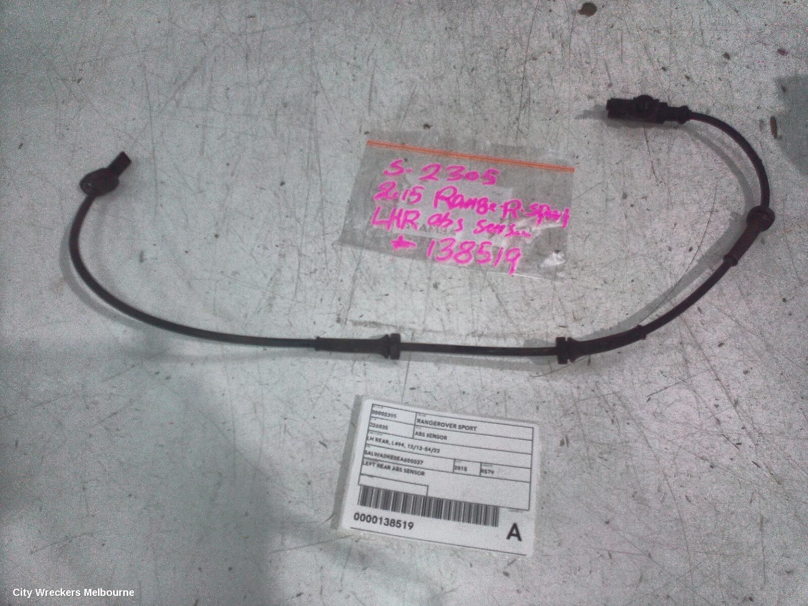 LAND ROVER RANGEROVER SPORT 2015 Abs Sensor