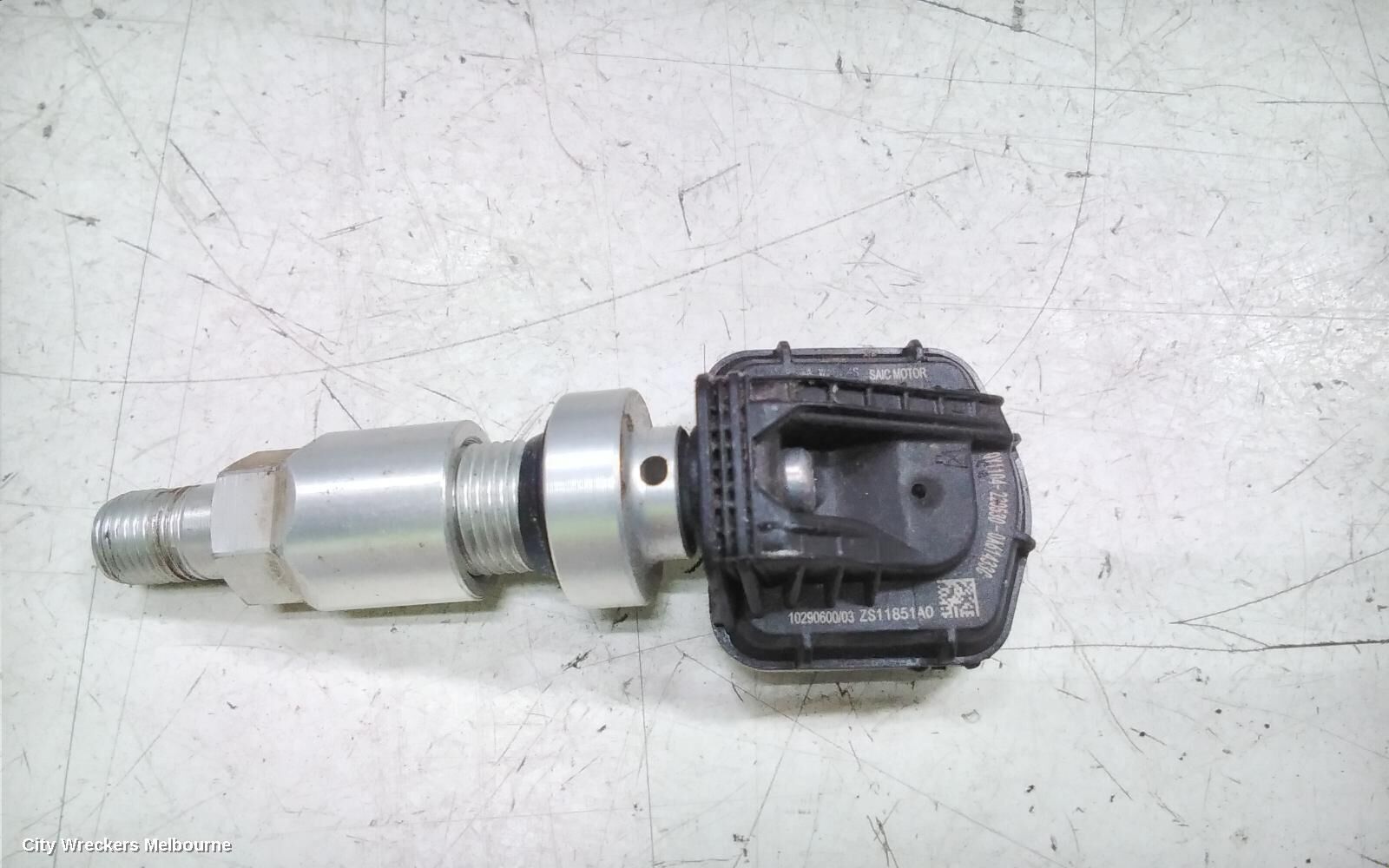 MG ZS, MISC SWITCH, AZS1, 09/17-, 10290600 Tire Pressure Monitor Sensor: 138527