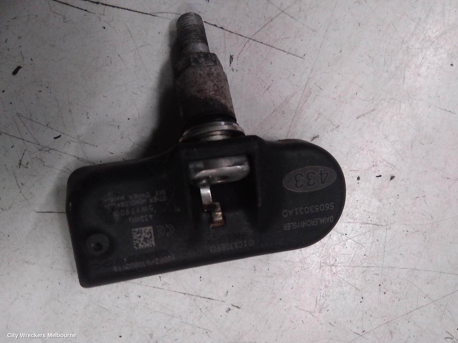CHRYSLER 300C, TYRE PRESSURE SENSOR, P/N 56029400AE, LX2, 12/11-12/21, 56053031AD TPMS Tire Pressure Monitoring Sensor: 138536