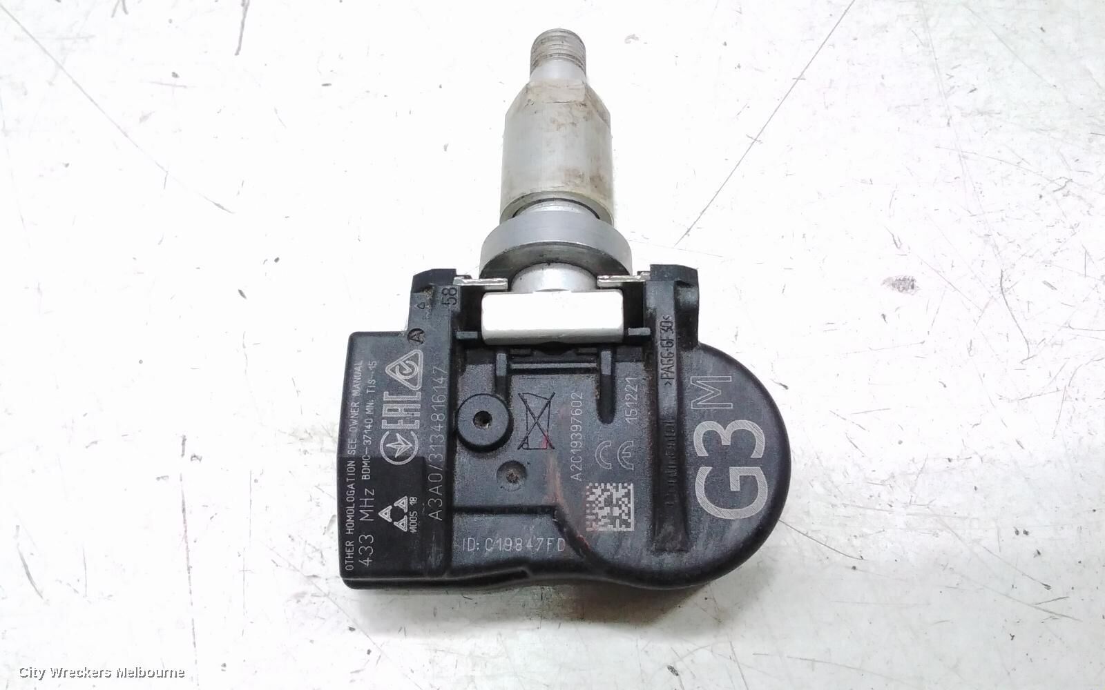 MAZDA CX5, KF, 02/17-03/26, A2C19397602 Tire Pressure Monitoring System (TPMS) Sensor,: 138544