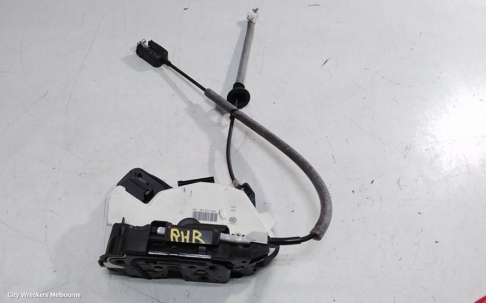 SKODA RAPID 2016 Door/Boot/Gate Lock, RIGHT REAR DOOR LOCK, NH, 05/14-02/17