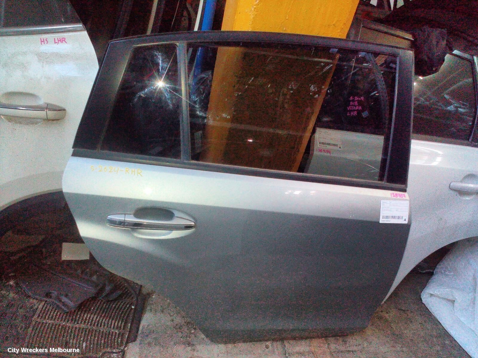 SUBARU XV 2013 Right Rear Door