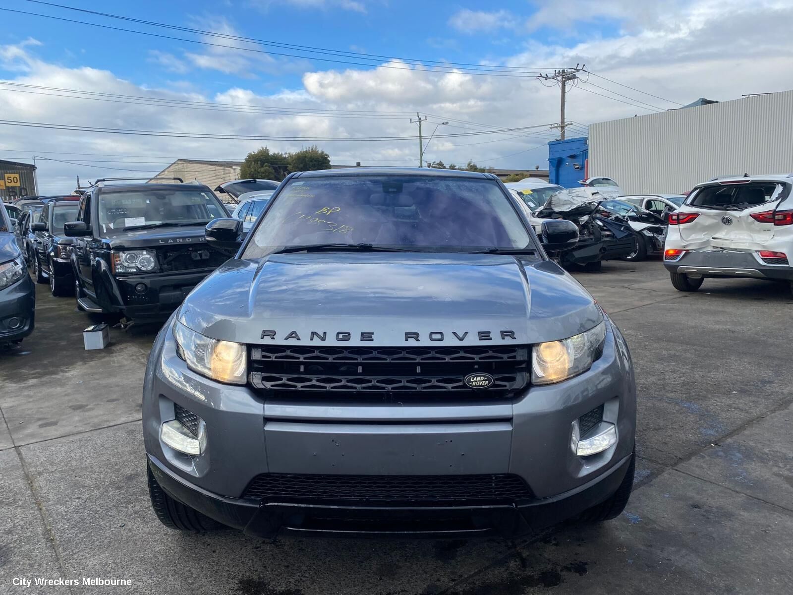 LAND ROVER RANGEROVER EVOQUE 2012 Hoodlining