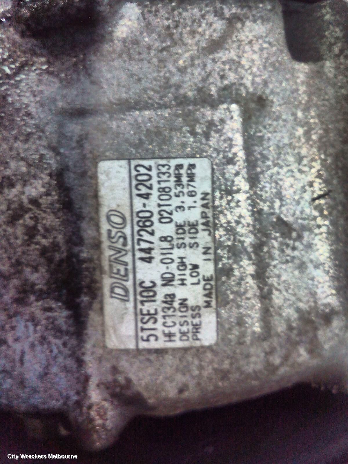 TOYOTA YARIS 2016 A/C Compressor