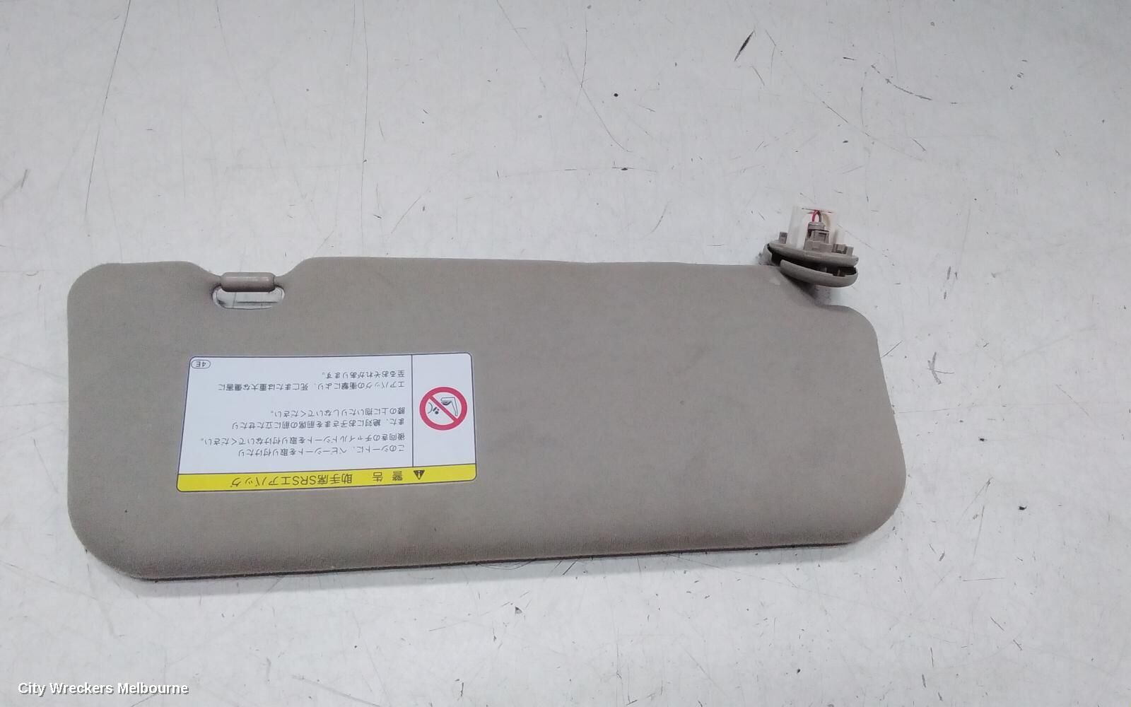 TOYOTA ESTIMA 2010 Sunvisor