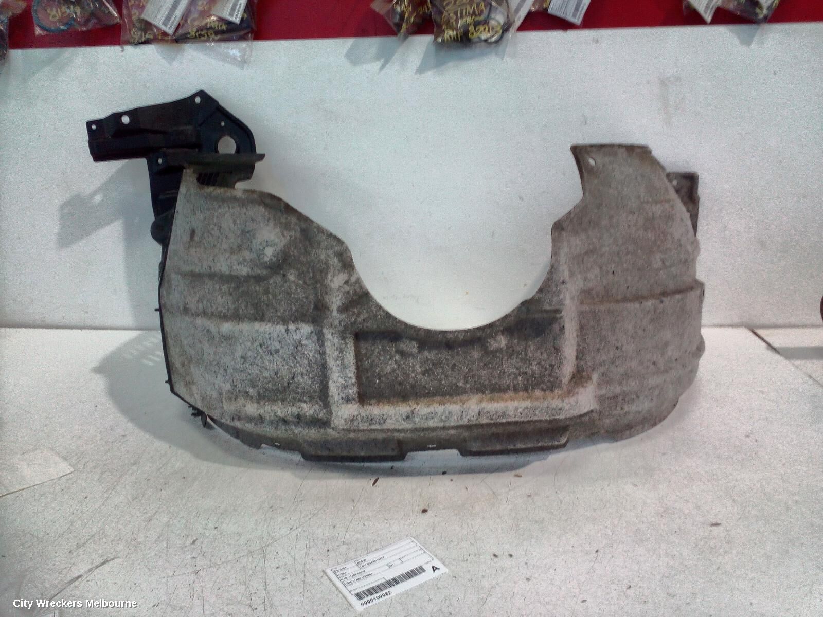 LEXUS RX SERIES 2011 Left Guard Liner