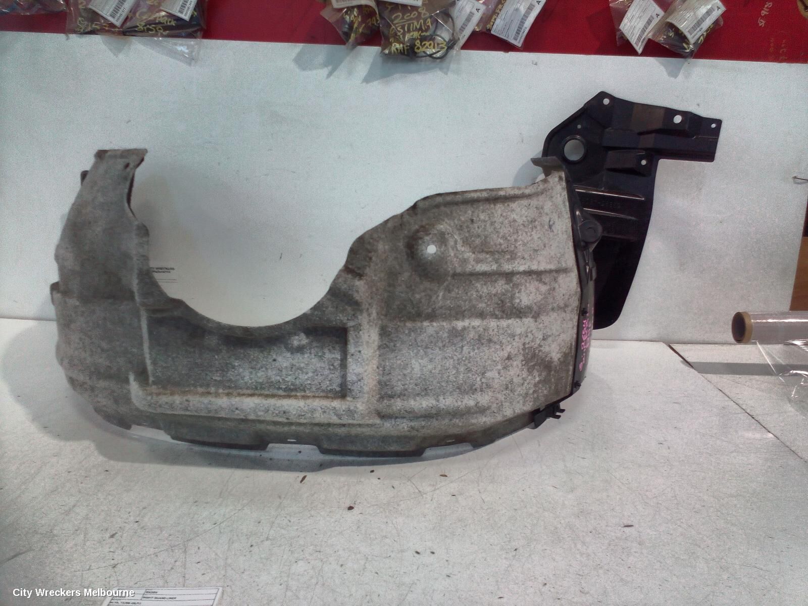 LEXUS RX SERIES 2011 Right Guard Liner