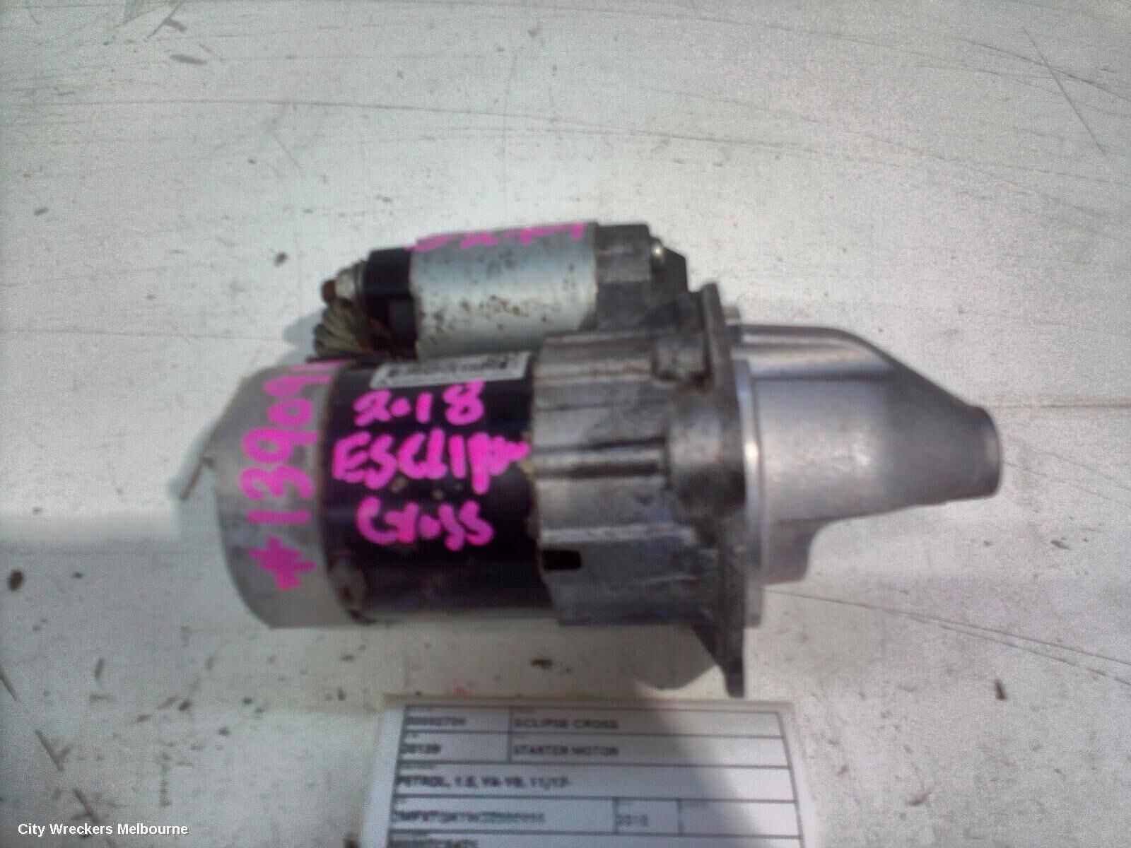 MITSUBISHI ECLIPSE CROSS 2018 Starter