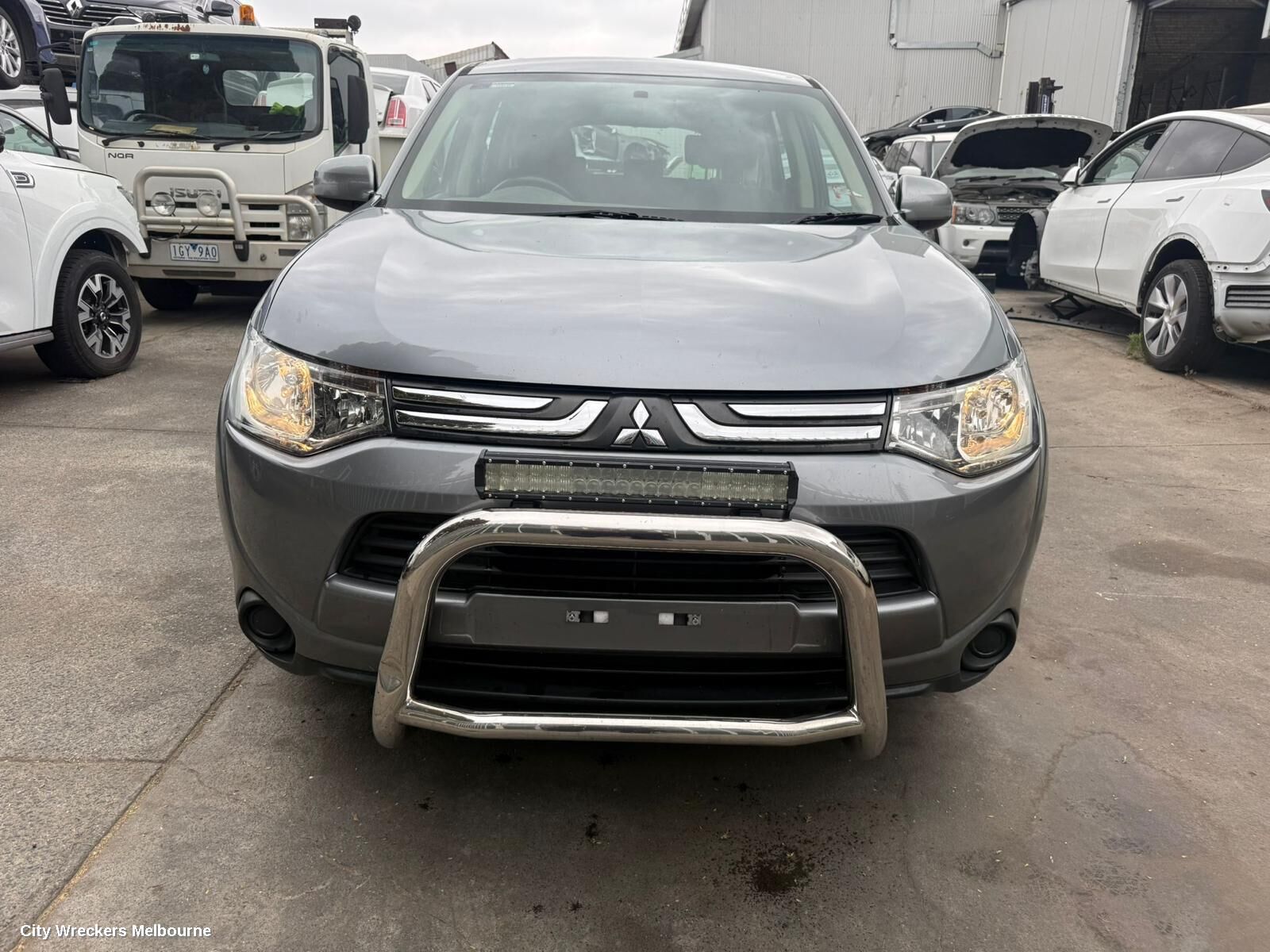 MITSUBISHI OUTLANDER 2013 Left Rear Door Window