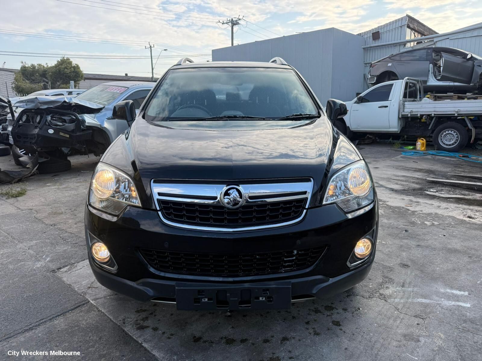 HOLDEN CAPTIVA 2011 Left Rear Door Window