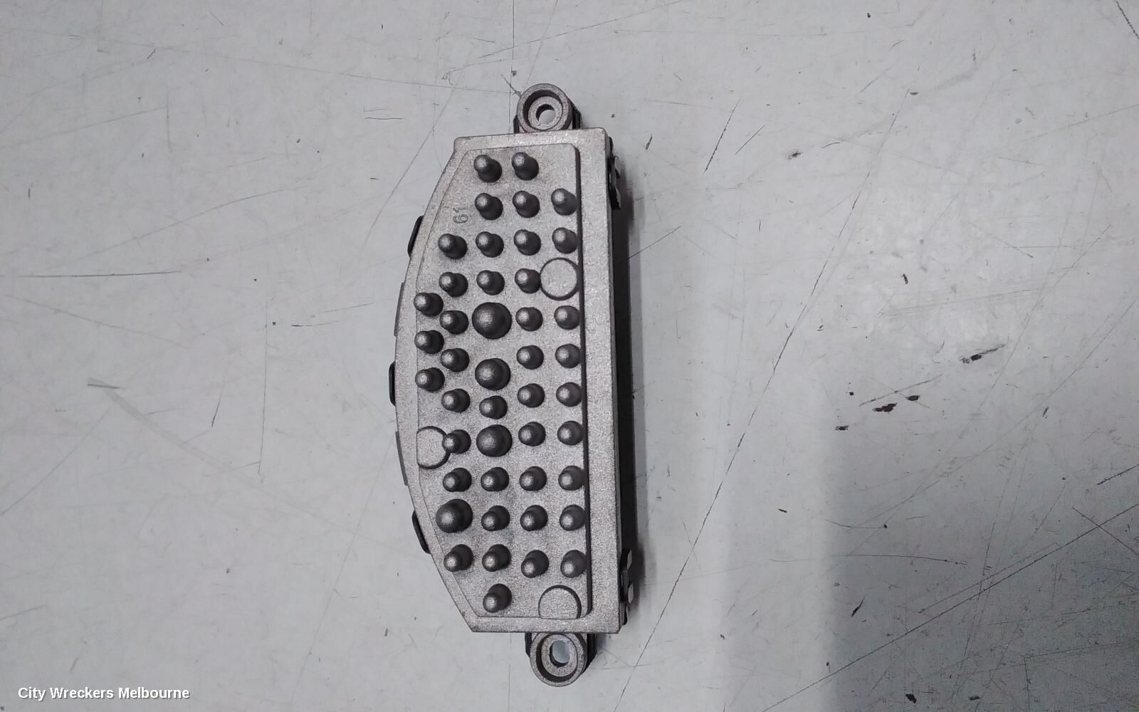 AUDI A3 2020 Fan Speed Resistor