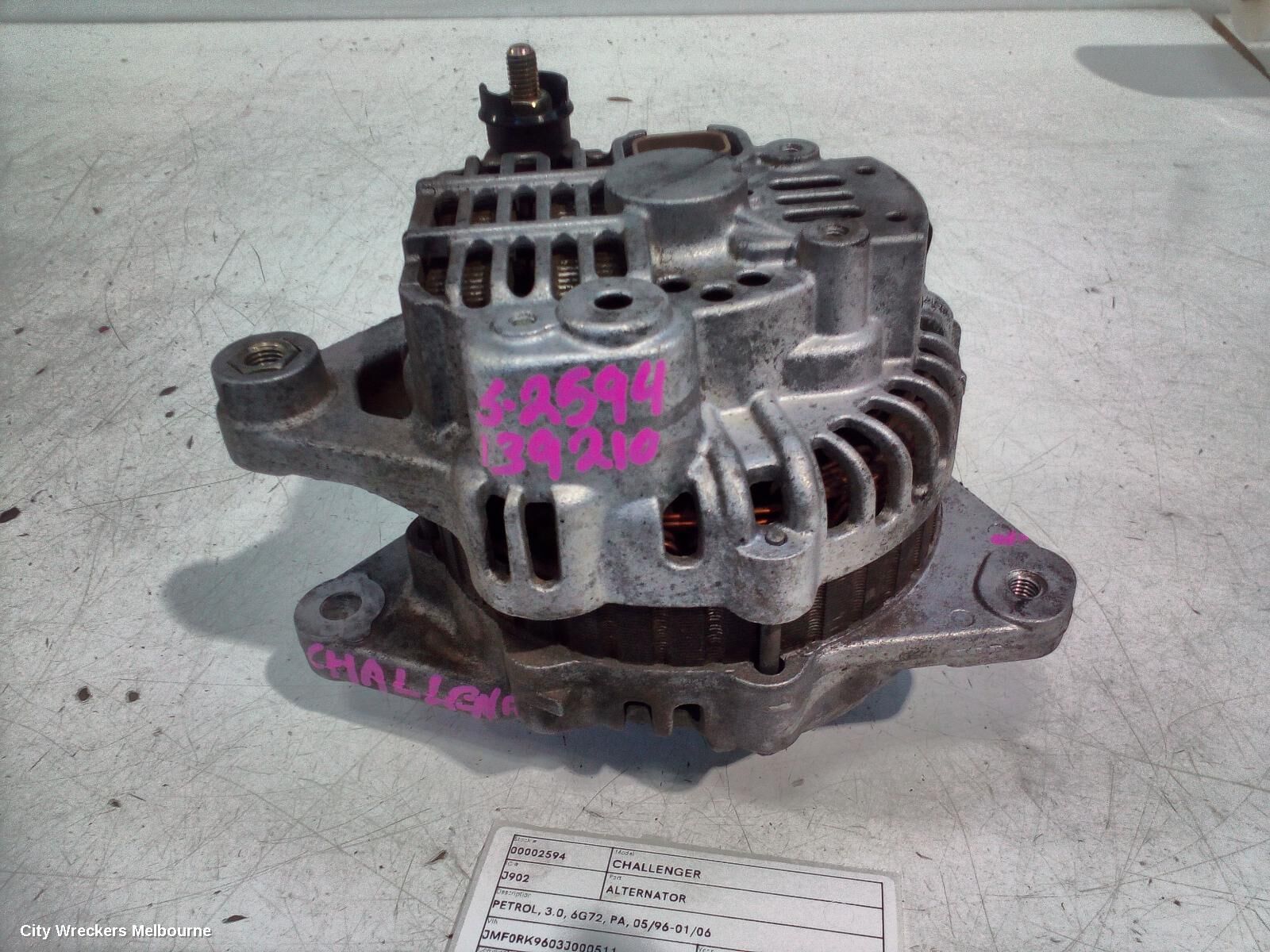 MITSUBISHI CHALLENGER 2003 Alternator