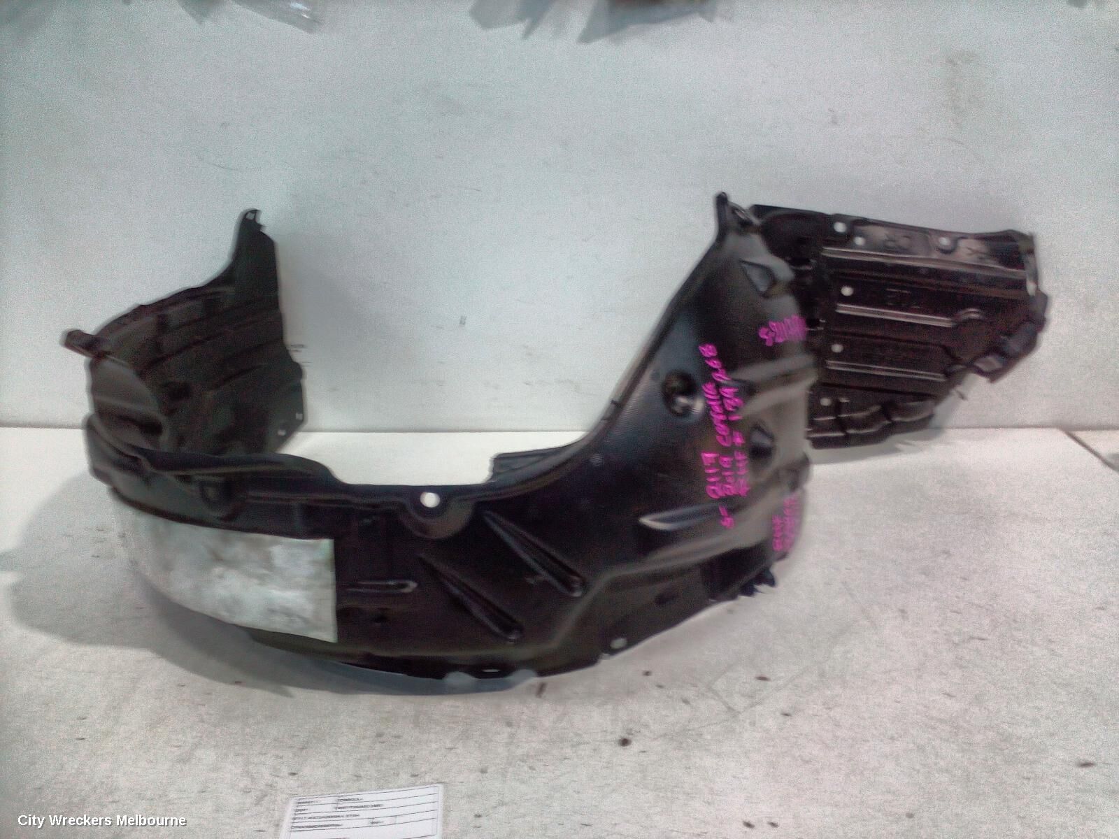 TOYOTA COROLLA 2019 Right Guard Liner