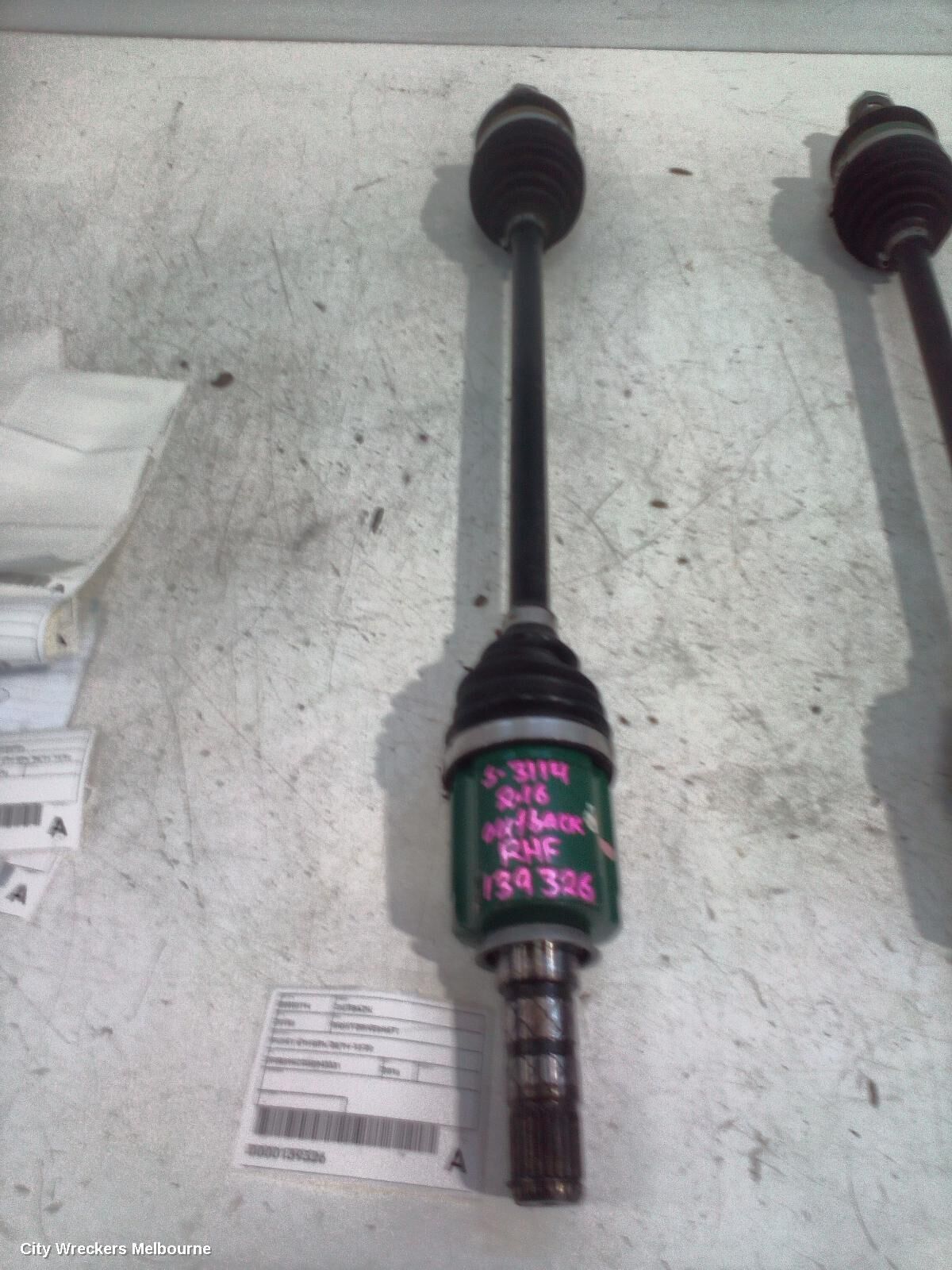 SUBARU OUTBACK 2016 Right Driveshaft