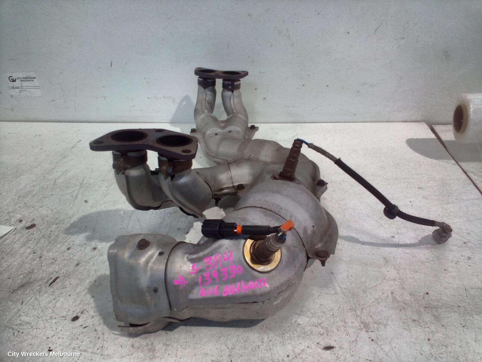 SUBARU OUTBACK 2016 Catalytic Converter