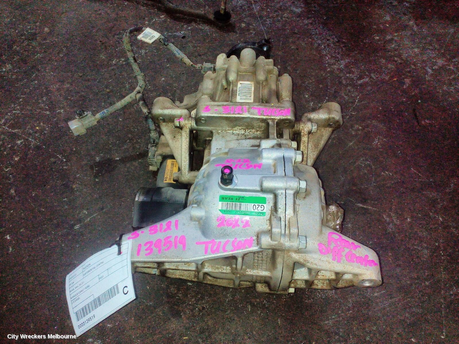 HYUNDAI TUCSON 2022 Differential Centre