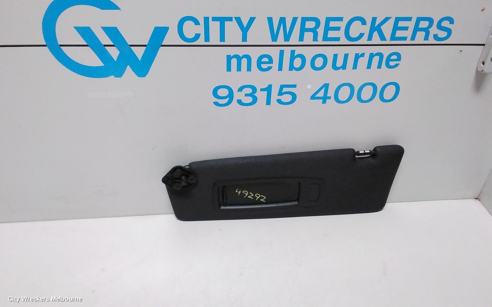 BMW X5 2010 Sunvisor