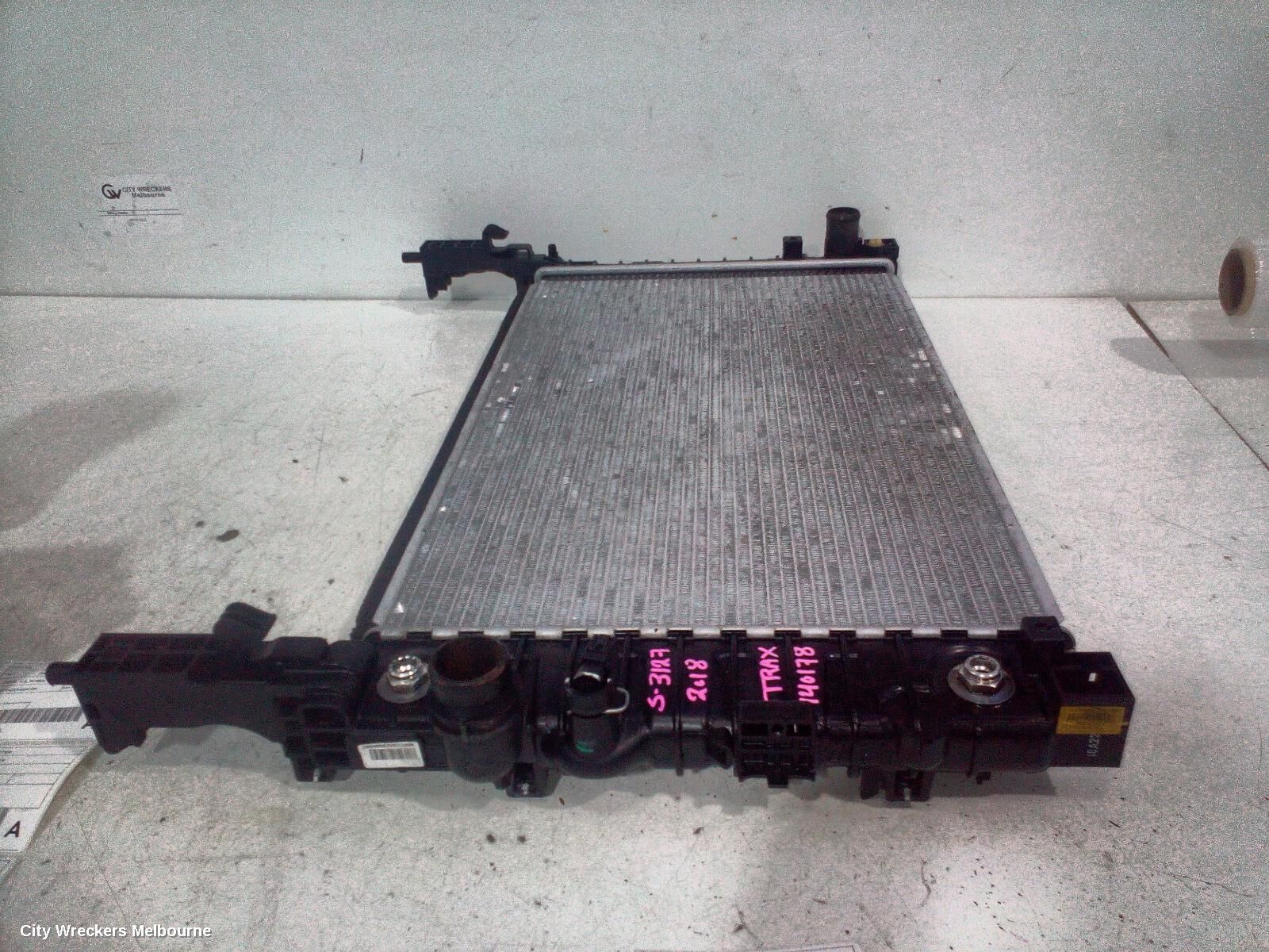 HOLDEN TRAX 2018 Radiator