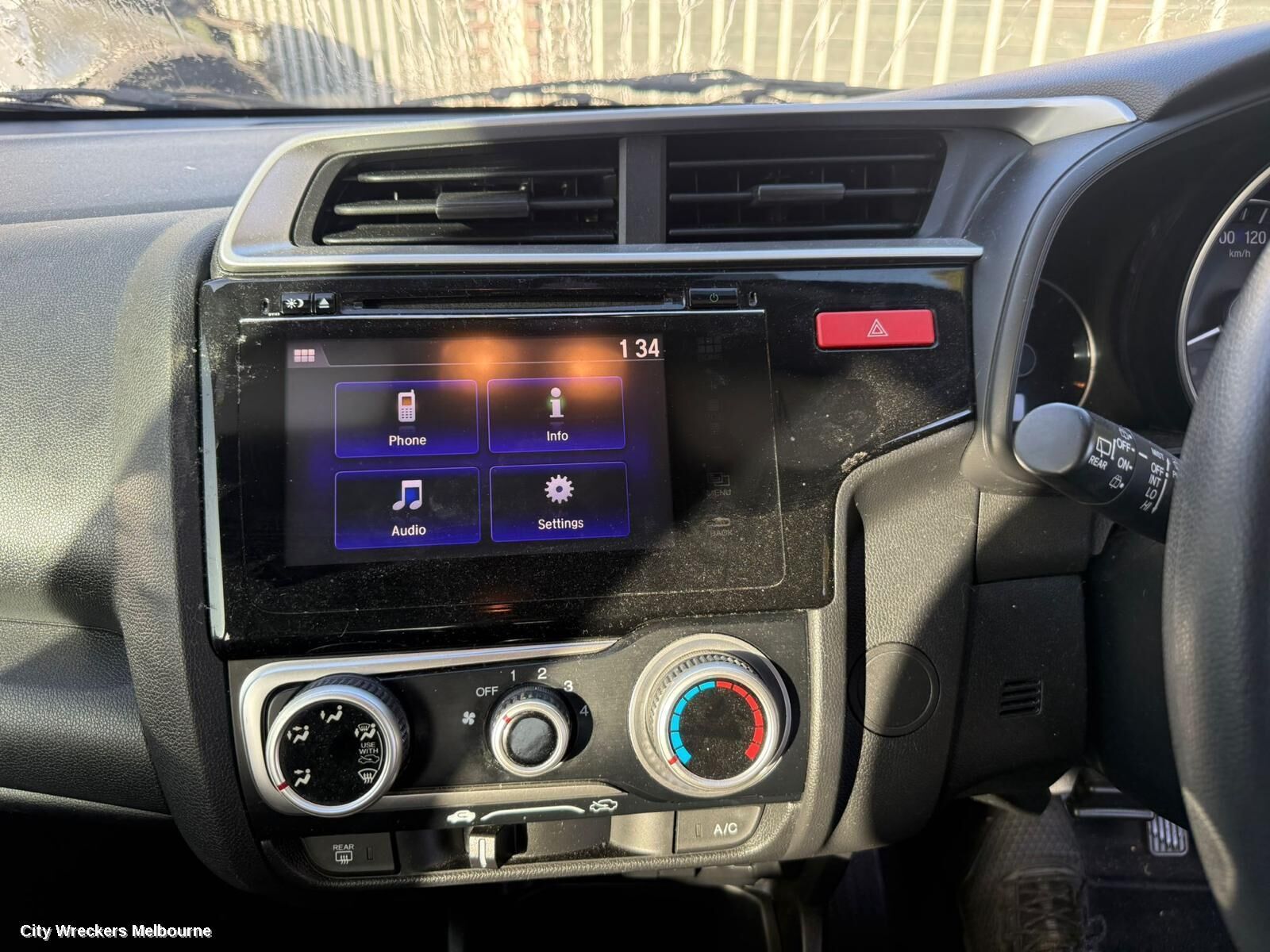 HONDA JAZZ 2015 Radio/Cd/Dvd/Sat/Tv