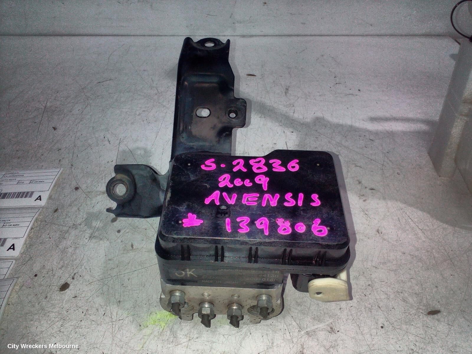TOYOTA AVENSIS 2009 Abs Pump/Modulator