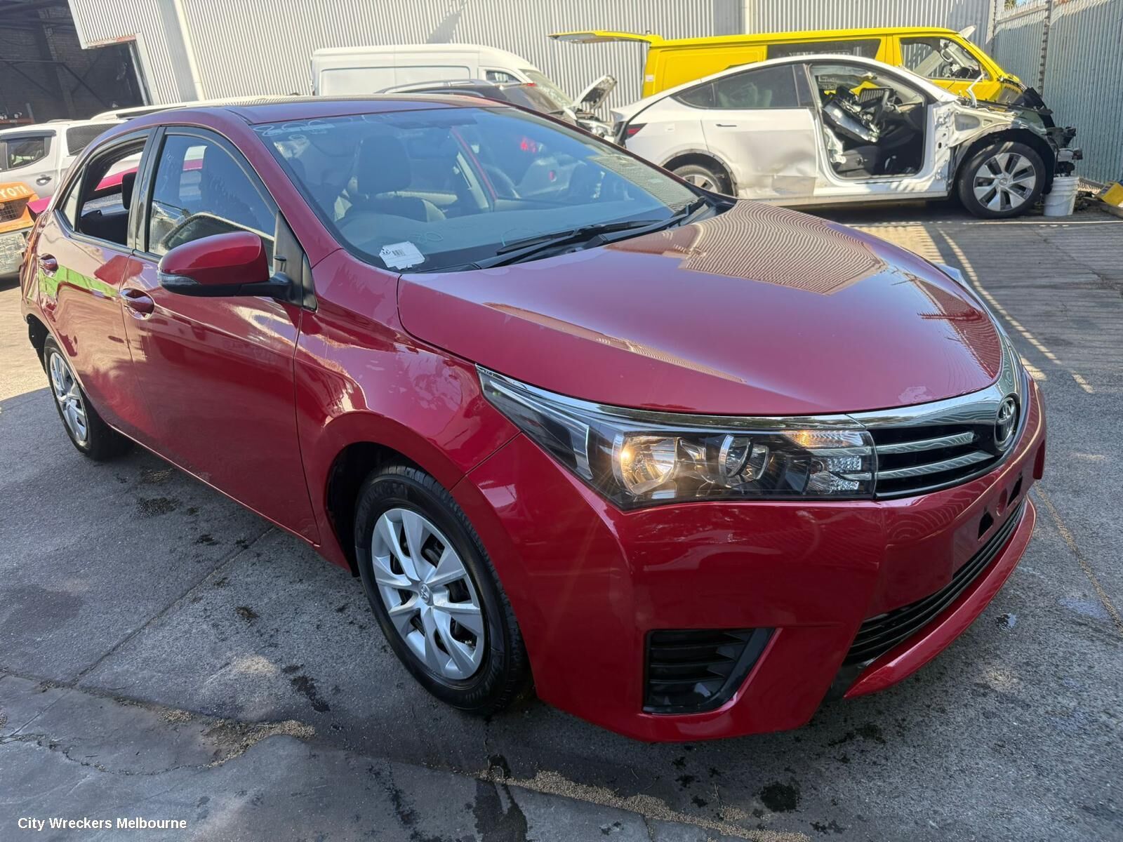 TOYOTA COROLLA 2015 Left Rear Door Window
