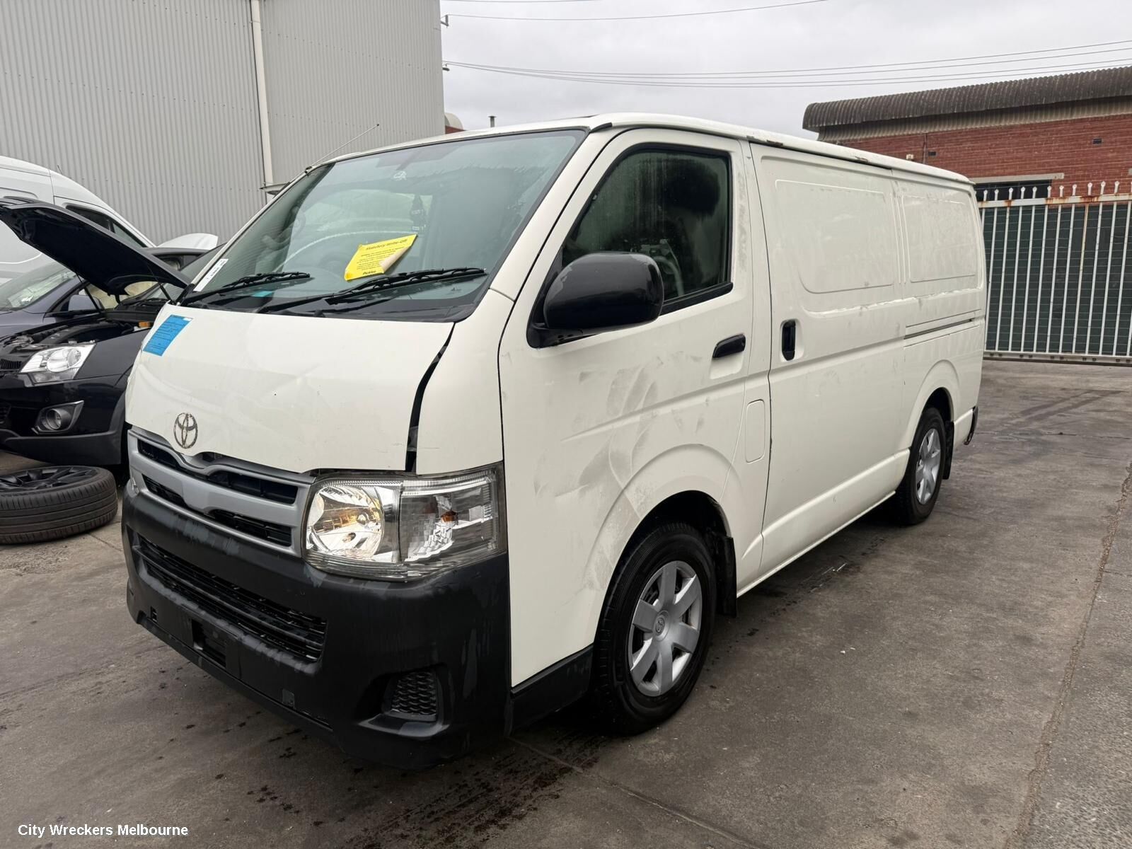 TOYOTA HIACE 2014 Sunvisor
