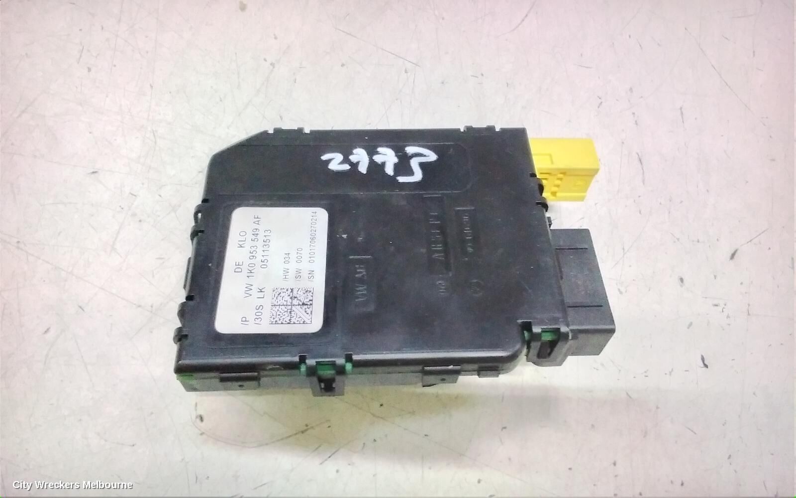 VOLKSWAGEN CADDY 2006 Airbag Module/Sensor