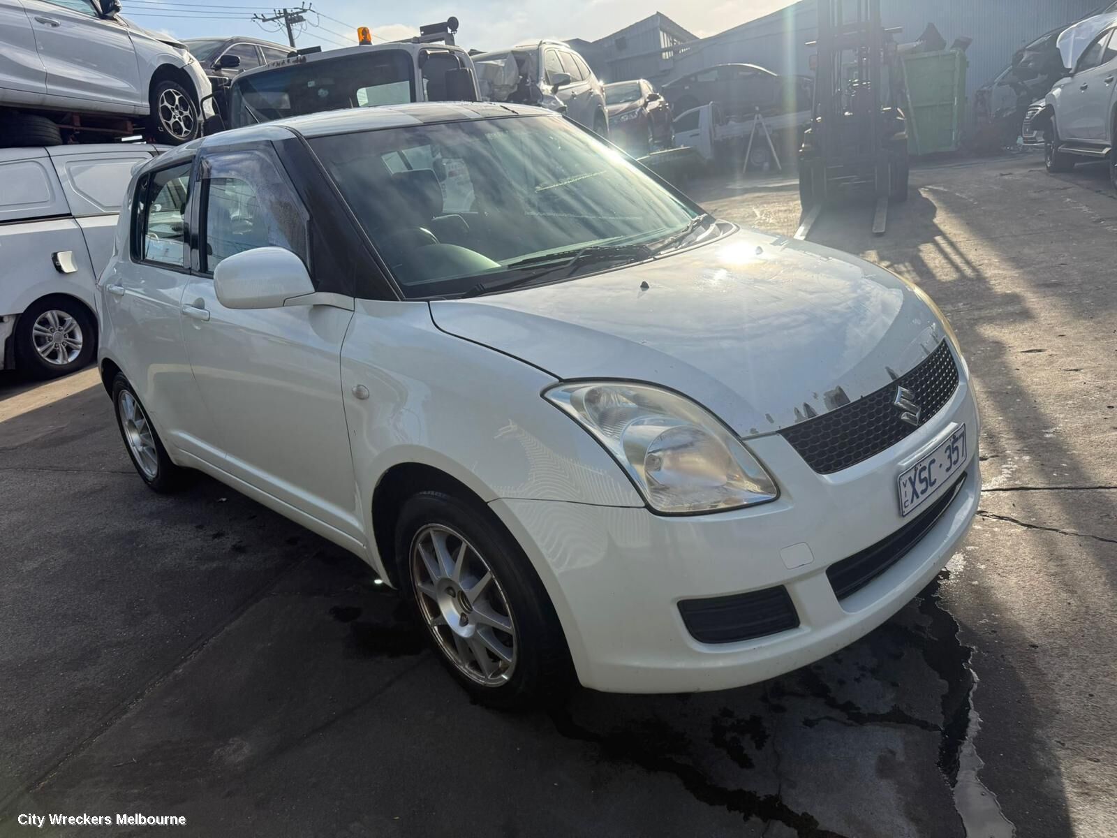 SUZUKI SWIFT 2010 PARCEL SHELF CARGO BLIND