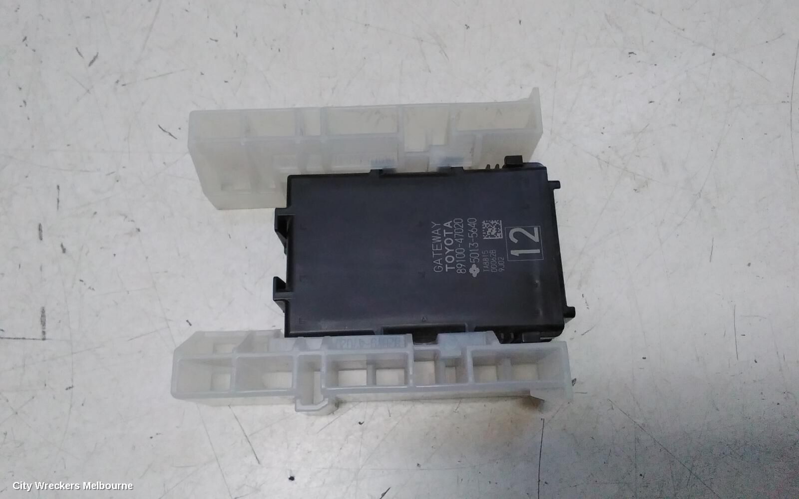 TOYOTA PRIUS, ZVW40R, PRIUS V, 05/12-11/22,  Gateway Control Module ECU 89100-47020: 139996