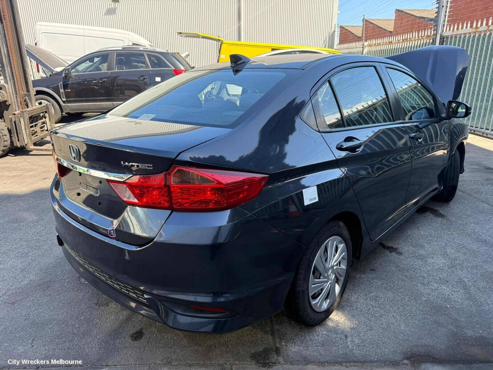 HONDA CITY 2018 Right Rear Wnd Reg/Motor