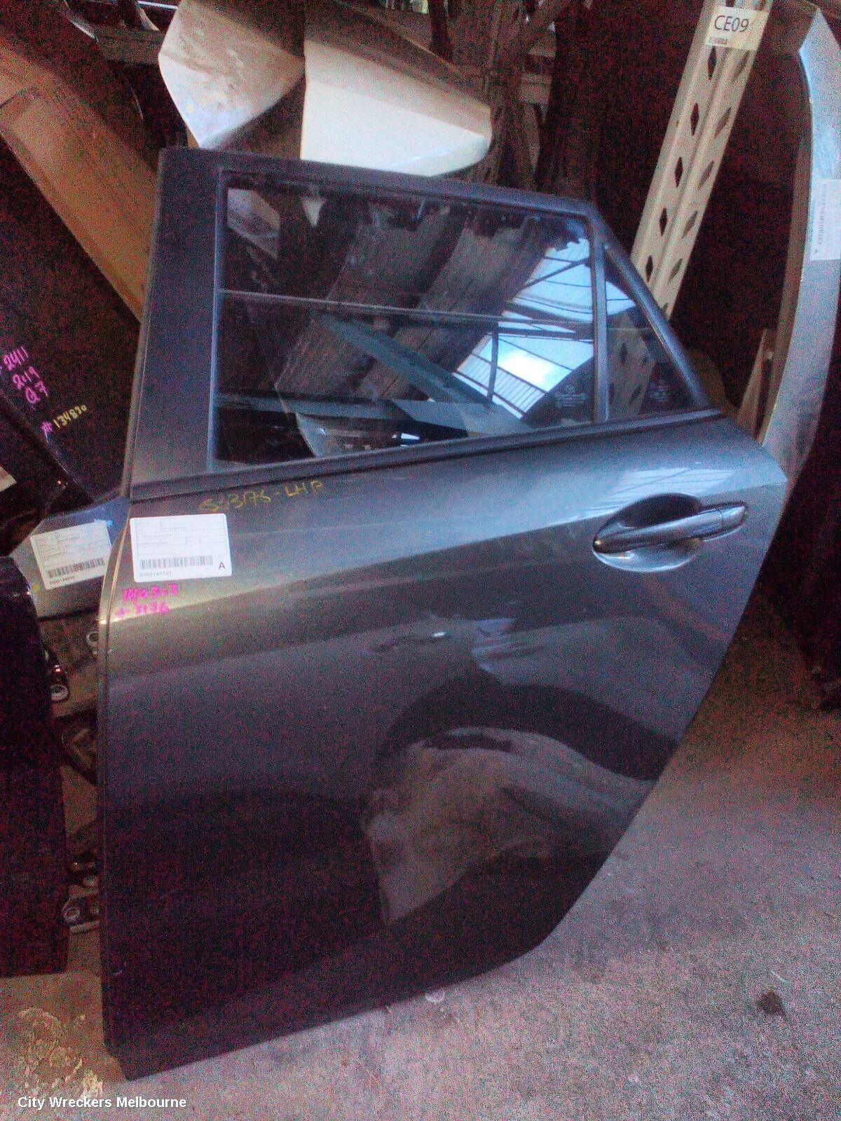 MAZDA 3 2011 Left Rear Door/Sliding