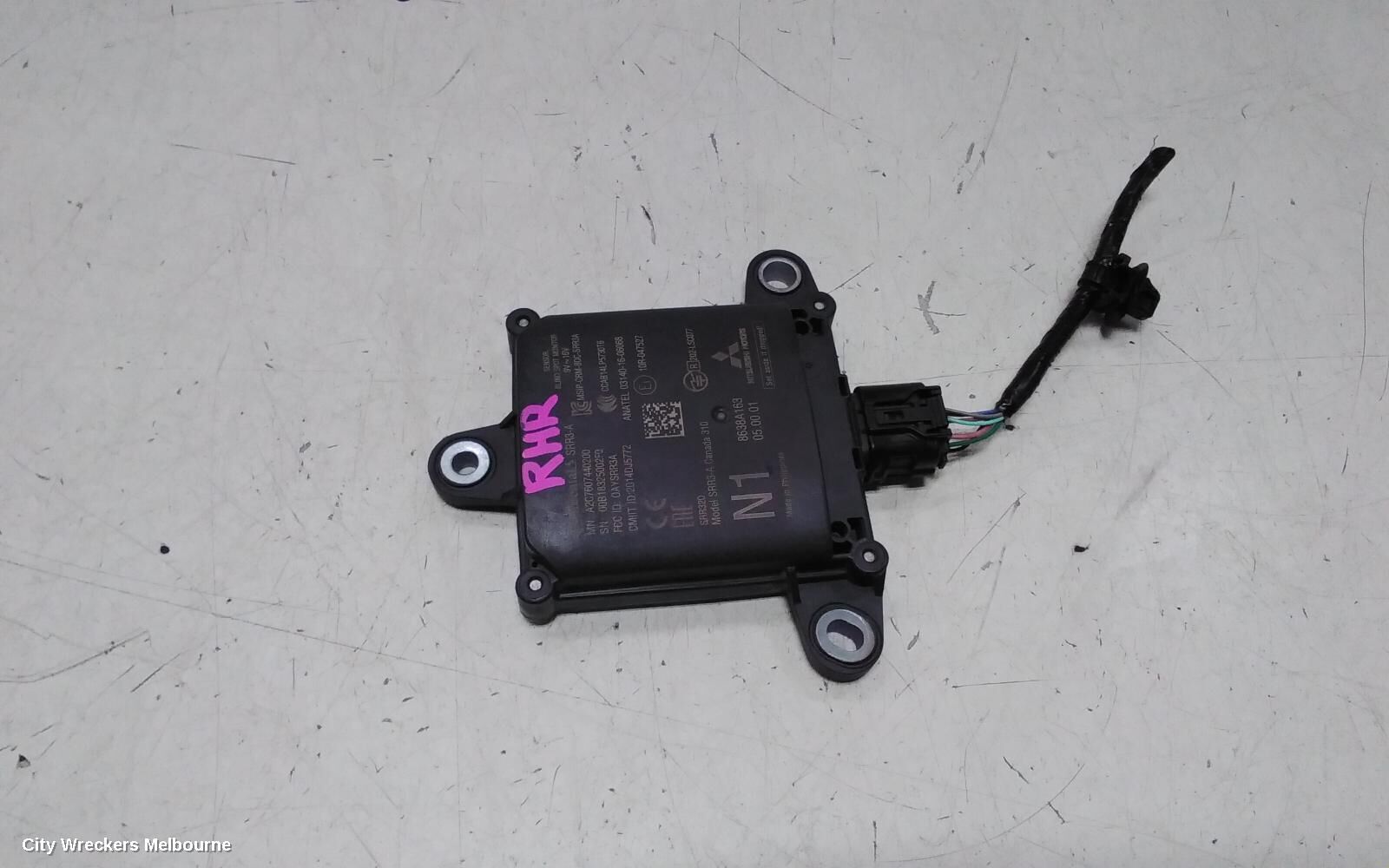 MITSUBISHI ECLIPSE CROSS, GEN 1, 11/17-, RHR BLIND SPOT MODULE: 140114