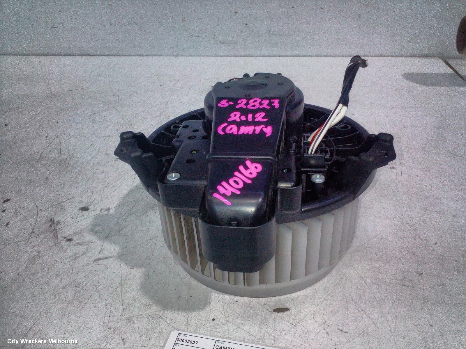 TOYOTA CAMRY 2012 Heater Fan Motor