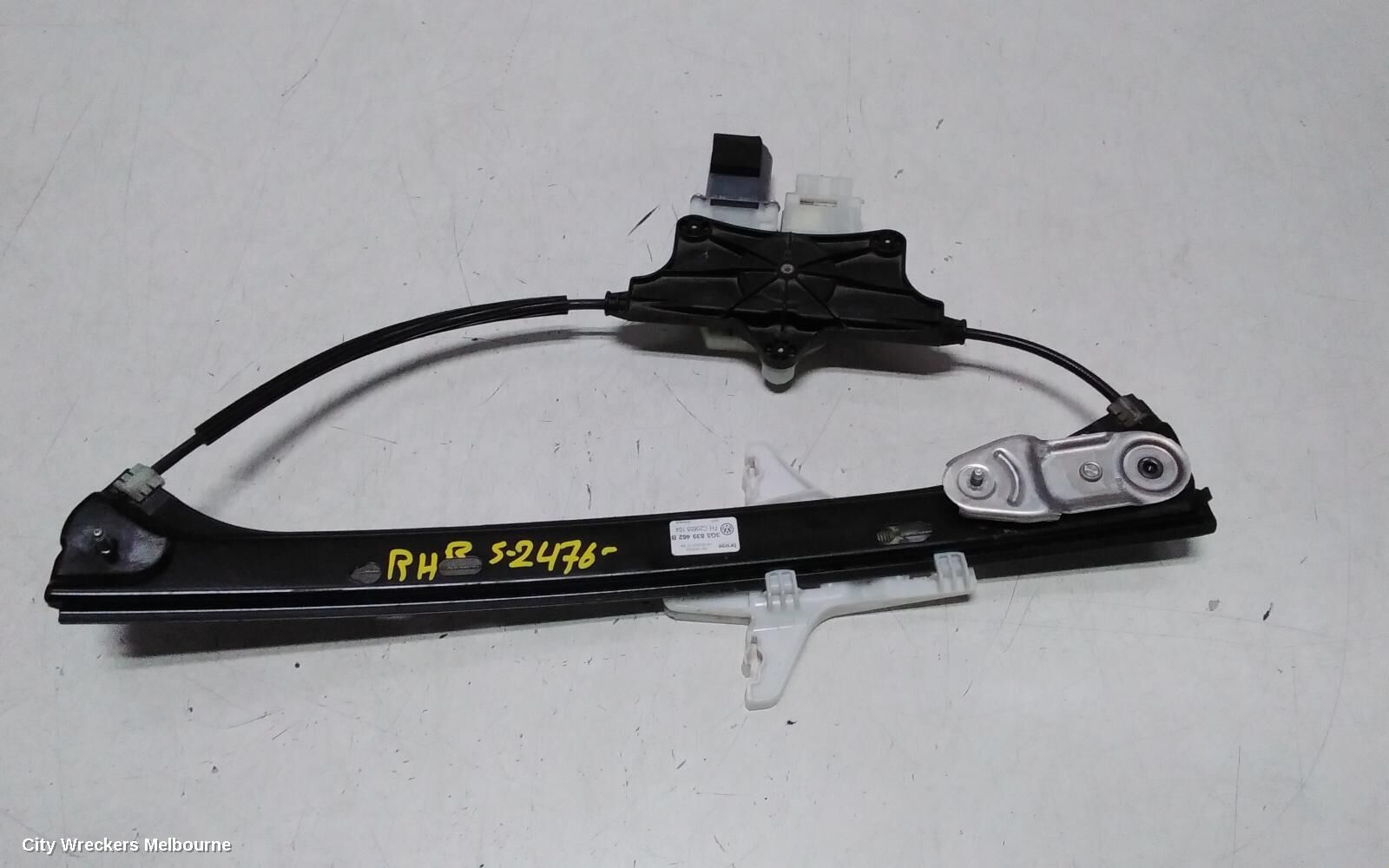 VOLKSWAGEN PASSAT 2022 Right Rear Wnd Reg/Motor