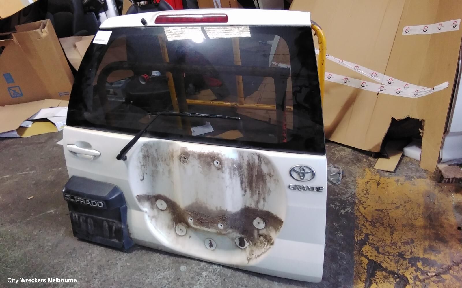 TOYOTA PRADO 2007 Bootlid/Tailgate
