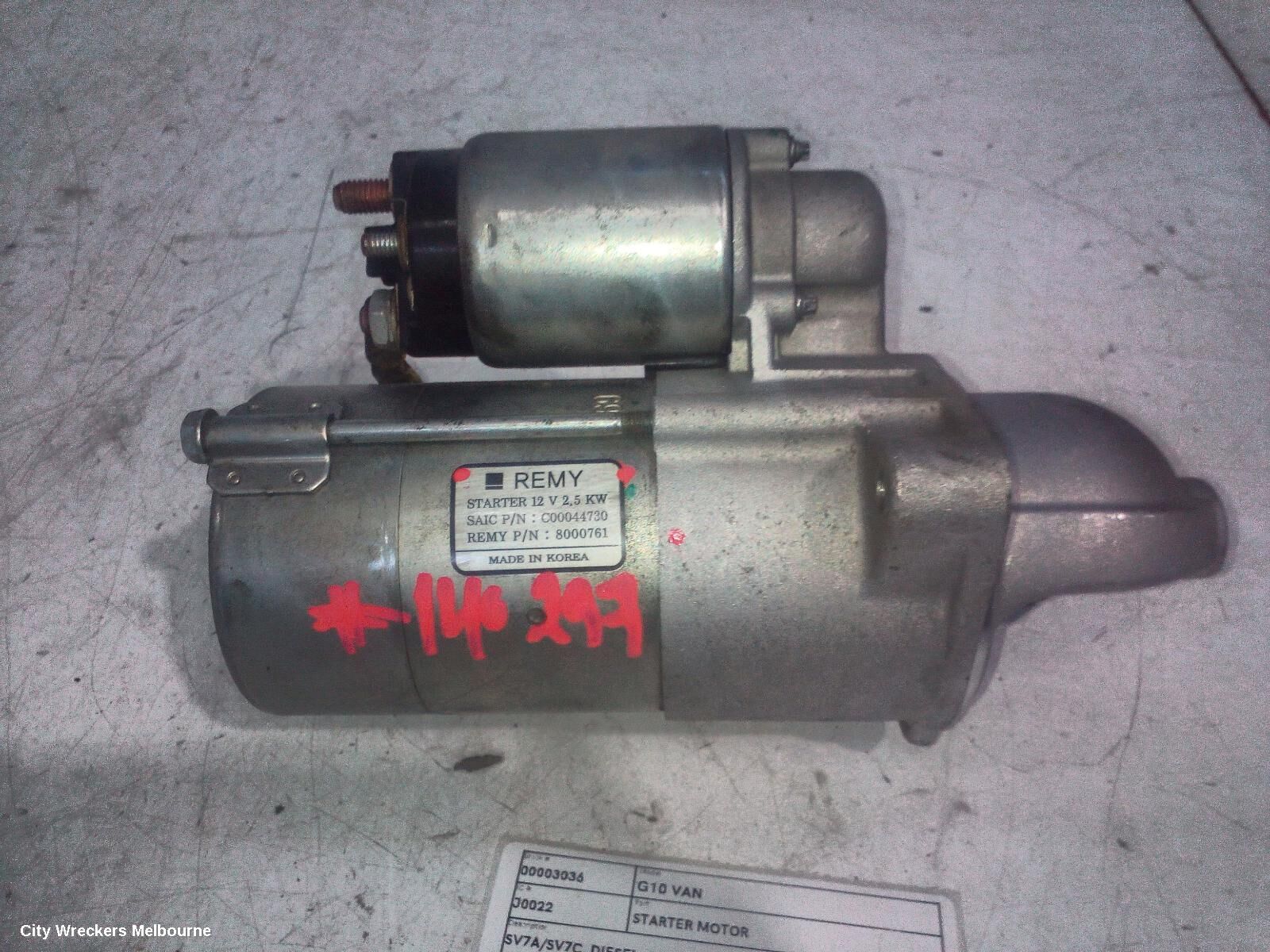 LDV G10 2020 Starter